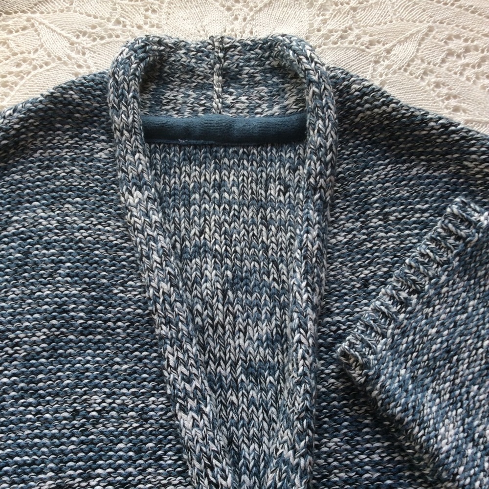 Pure Jill sweater ⭐️ cotton ⭐️ blue & white ⭐️